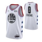 Goldentate Warriors #0 DeMarcus Cousins White All-Star Game Jersey