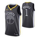Goldentate Warriors #1 D'Angelo Russell Blacktatement Jersey