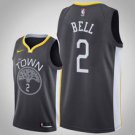Goldentate Warriors #2 Jordan Bell Blacktatement Jersey