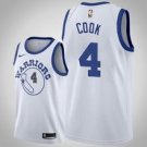 Goldentate Warriors #4 Quinn Cook White Jersey Classic