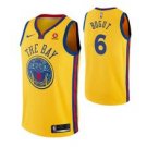 Goldentate Warriors #6 Andrew Bogut Gold Jersey - City
