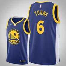 Goldentate Warriors #6 Nick Young Royal Icon Jersey