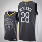 Goldentate Warriors #28 Alfonzo McKinnie Blacktatement Jersey