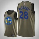 Goldentate Warriors #28 Alfonzo McKinnie Olive Jersey Camo