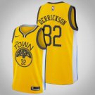 Goldentate Warriors #32 Marcus Derrickson Gold Earned  Jersey