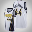 Indiana Pacers #44 Bojan Bogdanovic White Earned  Jersey