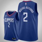 Los Angeles Clippers #2hai Gilgeous-Alexander Blue Icon  Jersey