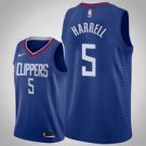 Los Angeles Clippers #5 Montrezl Harrell Blue Icon  Jersey