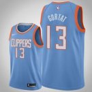 Los Angeles Clippers #13 Marcin Gortat Blue Jersey City