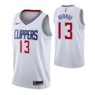 Los Angeles Clippers #13 Paul George White Jersey