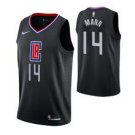 Los Angeles Clippers #14 Terance Mann Blacktatement Jersey