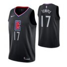 Los Angeles Clippers #17 Garrett Temple Blacktatement  Jersey
