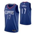 Los Angeles Clippers #17 Garrett Temple Blue Icon  Jersey