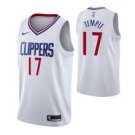 Los Angeles Clippers #17 Garrett Temple White Jersey