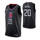 Los Angeles Clippers #20 Landryhamet Blacktatement  Jersey
