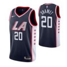 Los Angeles Clippers #20 Landryhamet Navy Jersey City