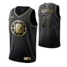 Los Angeles Clippers #21 Patrick Beverley Black Golden  Jersey