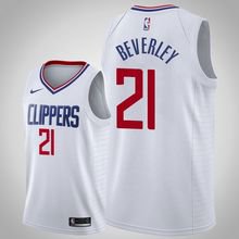 Los Angeles Clippers #21 Patrick Beverley White Jersey