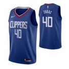 Los Angeles Clippers #40 Ivica Zubac Blue Icon  Jersey