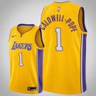 Los Angeles Lakers #1 Kentavious Caldwell-PopeGold Icon  Jersey