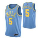 Los Angeles Lakers #5 Horton-Tucker Blue Classic Jersey