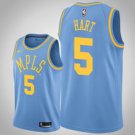 Los Angeles Lakers #5 Josh Hart Blue Classic Jersey
