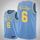 Los Angeles Lakers #6 Derrick Williams Blue Classic Jersey