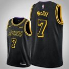 Los Angeles Lakers #7 JaVale McGee Black Jersey City