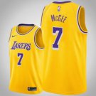 Los Angeles Lakers #7 JaVale McGee Gold Icon  Jersey