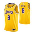 Los Angeles Lakers #8 Kobe Bryant Gold Icon Jersey
