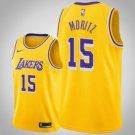 Los Angeles Lakers #15 Wagner Moritz Gold Icon  Jersey