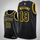 Los Angeles Lakers #19 Johnathan Williams Black Jersey City