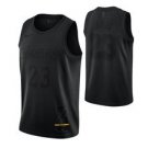 Los Angeles Lakers #23 Black LeBron James MVP  Jersey