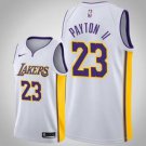 Los Angeles Lakers #23 Gary Payton IIWhite  Jersey