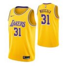 Los Angeles Lakers #31 Mike Muscala Gold Icon  Jersey