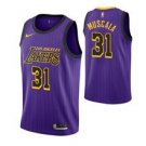 Los Angeles Lakers #31 Mike Muscala Purple  Jersey City