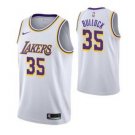 Los Angeles Lakers #35 Reggie Bullock White basketball  Jerseytitched