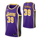 Los Angeles Lakers #39 Dwight Howard Purpletatement  Jersey