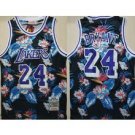 Los Angeles Lakers 24 Kobe Bryant Black Hardwood  Jersey