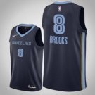 Memphis Grizzlies #8 MarShon Brooks Navy Icon Jersey