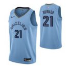 Memphis Grizzlies #21 Dwight Howard Bluetatement  Jersey