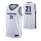 Memphis Grizzlies #21 Dwight Howard White Jersey