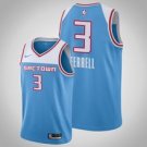 Men'sacramento Kings #3 Yogi Ferrell Blue Jersey City