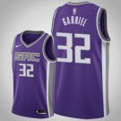 Men'sacramento Kings #32 Wenyen Gabriel Purple Icon  Jersey