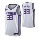 Men'sacramento Kings #33 Corey Brewer White basketball  Jersey