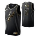Men'san Antoniopurs #7 Chimezie Metu Black Golden  Jersey