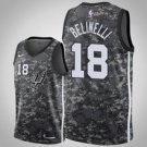 Men'san Antoniopurs #18 Marco Belinelli Jersey City