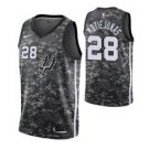 Men'san Antoniopurs #28 Camo Donatas Jersey City