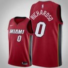 Miami Heat #0 Josh RichardsonRedtatementJers ey