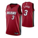 Miami Heat #3 Zaire wadeRedtatement Jersey